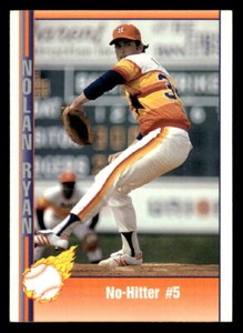 No-Hitter 5 1991 Pacific Nolan Ryan Texas Express I  Card #43 Houston Astros
