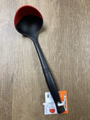 Cerise LE CREUSET Revolution Bi-Material Ladle NWT Red & Black - Image 1 of 4