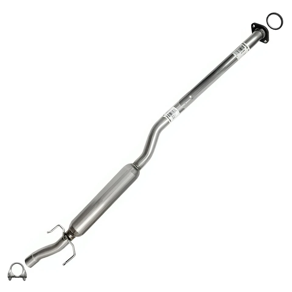 Resonador de escape de acero inoxidable para: Toyota Sienna 2004-2010 3,3 L 3,5 L tracción delantera Foto 1 de 4