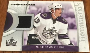 2007-08 Fleer Hot Prospects Hot Materials Mike Cammalleri HM-CM Los Angles Kings