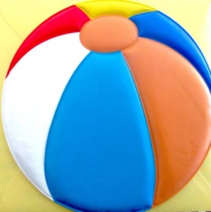 Papyrus 3D Strandball Blanko Jeder Anlass Grußkarte - Bild 1 von 2