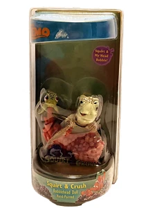 Disney Pixar Resine Nemo "Squirt e Crush Dondolante" Bobblehead Doll - Picture 1 of 6