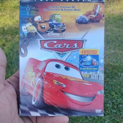 Disney Pixar Cars Full Screen DVD new sealed with Slipcover Foto 1 de 4