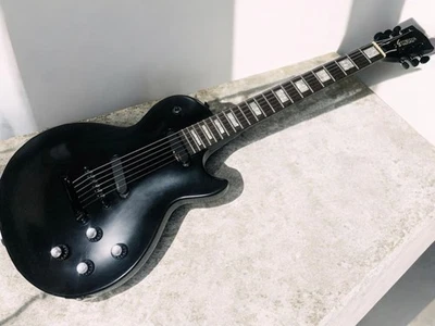 Edwards Single Cut SEP-80LP Kuroyume Omi Model Black EMG SA Pickups - Image 1 of 4