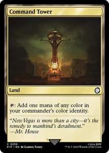 MTG Command Tower [Fallout] Near Mint Magic - Picture 1 of 1