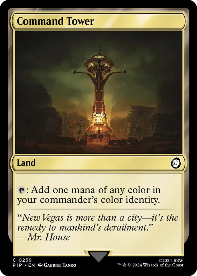 MTG Command Tower [Fallout] Near Mint Magic - Image 1 of 1