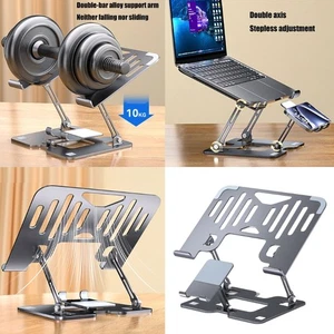 Adjustment Double Use Laptop And Phone Stand Silicone Grips Computer Tablets - Afbeelding 1 van 10