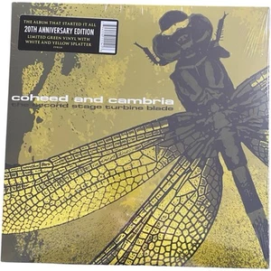 Coheed And Cambria Second Stage Turbine Blade Vinyl Green White Yellow Splatter - Picture 1 of 2