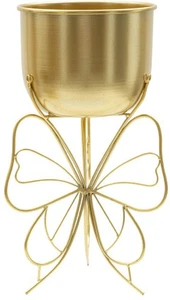 Mauro Ferretti Pflanzenständer Farfy Ø 22x40 cm gold - Bild 1 von 6