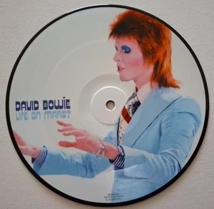 David Bowie - Life On Mars 7" 45rpm EU Picture Disc 2013 New Unplayed  - Picture 1 of 2