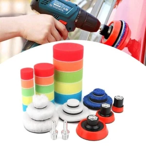 29 Stück Polierschwamm Polierpads Set Polierscheibe Auto Polierpad Polierset - Bild 1 von 9