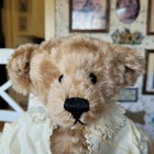 OOAK light brown Mohair Artist Teddy Bear Margie Michalski Sweetie Bear 15in EUC