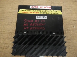 **07-13 BMW AMPLIFIER **CORE**9145162 (SOLD AS-IS NON WORKING)(BOX-9296)* - Bild 1 von 2