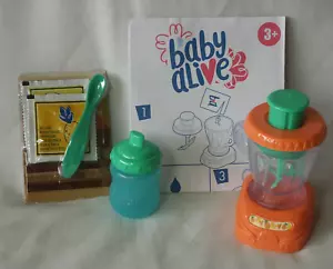 Baby Alive Magical Mixer Tropical Treat Blender w/ Mix, Spoon Bottle Replacement - Picture 1 of 6