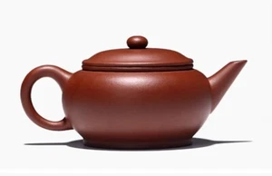 150cc chinese Yixing Handmade Zisha Dicaoqing clay Teapot ShuiPing Hu Tea Pot - Picture 1 of 21