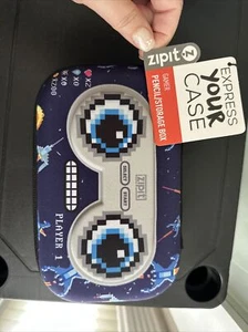 Zipit Nuovo Blu Bambini Gamer Scatola Portamatite Stoccaggio Gioco Collezionismo Forniture Scuola - Foto 1 di 2