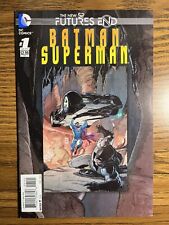 BATMAN SUPERMAN FUTURES END 1 2-D AARON KUDER VARIANT COVER DC COMICS 2014 B