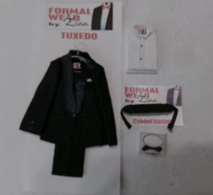 Casa de muñecas miniatura ALICE ZINN para hombre JUEGO DE ESMOQUIN NUEVO COMO NUEVO ESCALA 1:12 pulgadas - Imagen 1 de 3