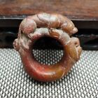 Chinese jade,collectibles, manual sculpture,The ancient jade statue pendant 781