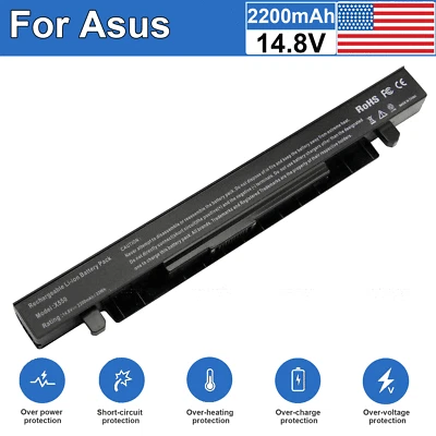 Batería X550 para Asus A41-X550A A41-X550 X550L X550B X550C X550V X450 2200mAh EE. UU. Foto 1 de 4