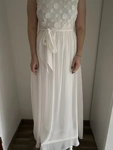 Kleid Hochzeit Gr.38 Young Couture by Barbara Schwarzer Neu Blüten - Bild 1 von 7