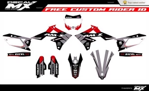 Fits Suzuki RMZ 250 2019 to 2024 RMZ450 2018 to 2024 graphic kit decals stickers - Picture 1 of 2