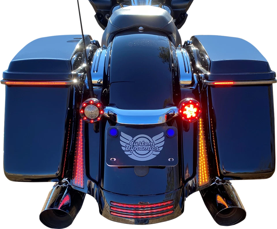 2014-2021 for Harley Street Glide Special FLHXS Panel Lights Black Smoke Lens - Image 1 of 1