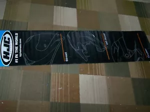 USED HJC HELMETS  VINYL  DEALER BANNER  SIGN - Picture 1 of 7