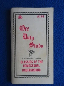 OFF DUTY STUDS   BLACK KNIGHT CLASSICS OF THE HOMOSEXUAL UNDERGROUND - Picture 1 of 1