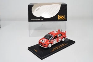 B21 1:43 IXO RAM054 MITSUBISHI LANCE WRC #7 SANREMO RALLY 2001 MAKINEN SIN US... - Imagen 1 de 19