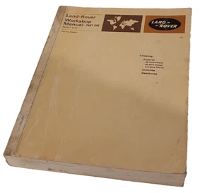 land rover serries 2 II IIa 2a 1958 - 1971 Owners service workshop manual - 1122 - Picture 1 of 12