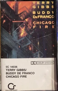 Terry Gibbs Buddy De Franco Chicago Fire Cassette EX+ 1987 (Tested) - Picture 1 of 1