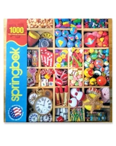 Springbok Puzzles - Tiny Treasures - 1000 Piece Jigsaw Puzzle  - Picture 1 of 2
