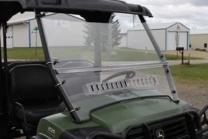A & M John Deere HPX 4x4, XUV 620i, 625i, 825i, 850D, 855D Vented Windshield - Picture 1 of 9