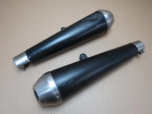 Triumph Speed Twin 1200 2019 exhaust silencers pair (14502) - Picture 1 of 19