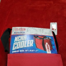 NCAA Ohio State Buckeyes Insulated Cooler Tote 13"x11.5"x7" Scarlet