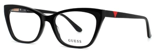 Gafas negras para mujer GUESS GU2811 001 con borde completo ojo de gato 54-17-140 B:39 - Imagen 1 de 14