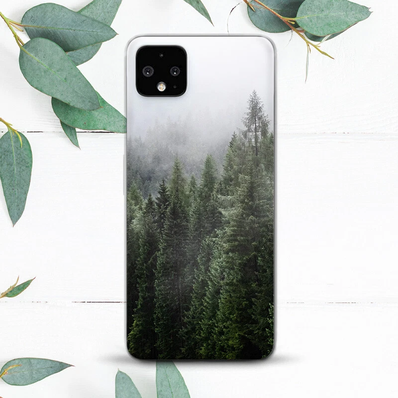 Green Forest Foggy Trees Nature Beauty Case For Google Pixel 2 3 4 4a 5 6 7 8 XL - Image 1 of 1
