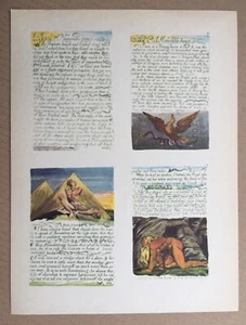 William Blake: superb Trianon print, 1970's. 'The Marriage of Heaven and Hell' - Picture 1 of 8