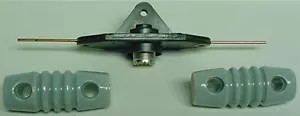 Budwig HQ-1 Center Connector & Dogbone Isolators - Herstellung von Dipol Draht Antennen - Bild 1 von 1
