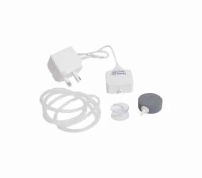 Nano Q1 Quiet Fish Wasserluftpumpe für Aquarien (luftbetriebene Filter bis 30L) - Bild 1 von 2