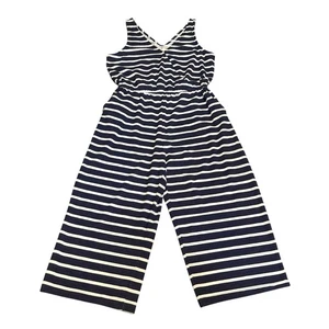 old navy romper large Blue And White Stripes - Picture 1 of 13