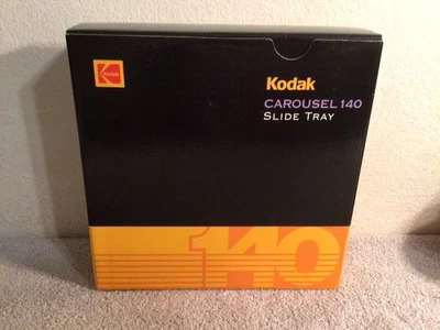 Kodak Carousel 140 Slide Gray Tray 5193 140 2x2 Slides - Image 1 of 4