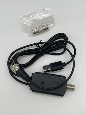 Amplificador amplificador de señal coaxial USB para antena de TV con cable Foto 1 de 3