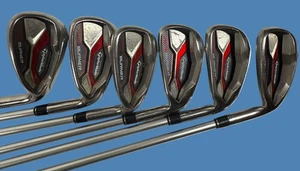 TaylorMade AeroBurner Irons – Partial Set (6 Clubs) - Picture 1 of 12