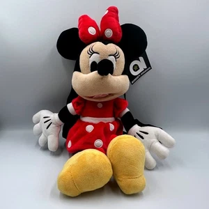 Disney Innovations Minnie Mouse gepunktetes Kleid Plüschfigur Rucksack 16 Zoll Neu mit Etikett - Bild 1 von 4