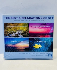 New 4 CD Set Relaxing Nature Sounds Meditation Relaxation Sleep Series Ryan Judd - Picture 1 of 9