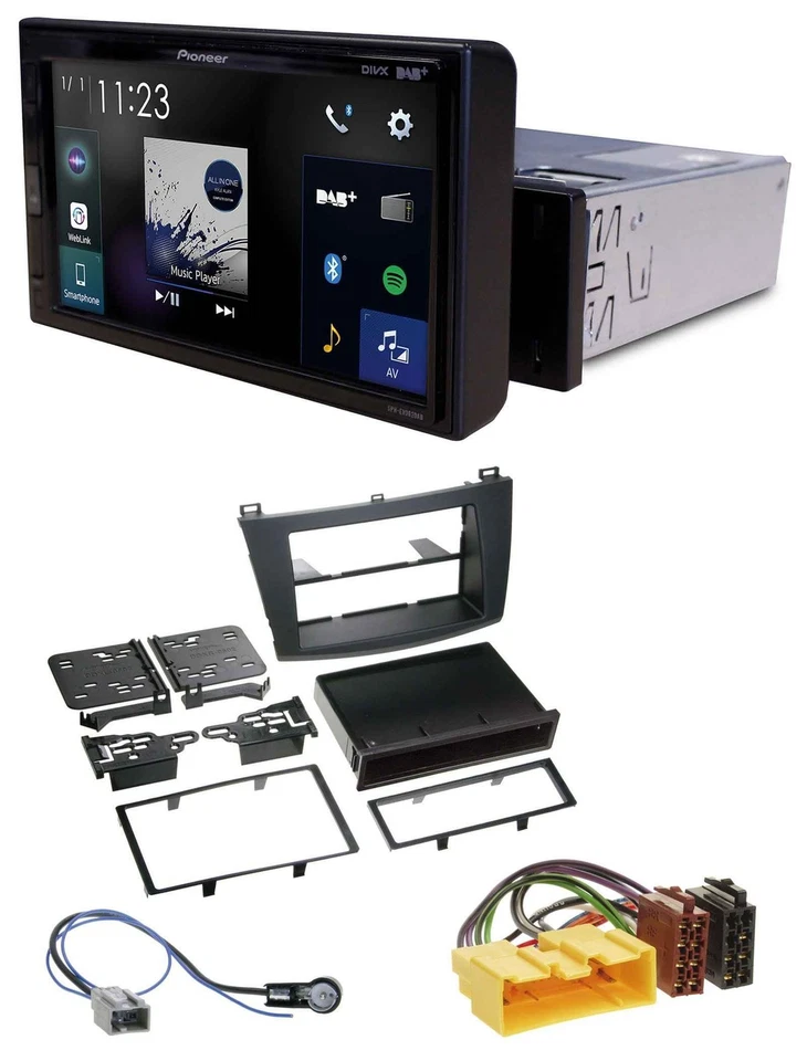 Pioneer DAB MP3 Bluetooth USB Autoradio für Mazda 3 (ab 2009) - Bild 1 von 4