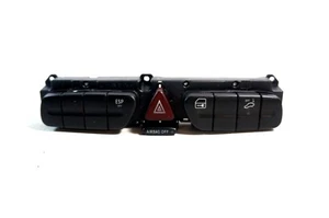 01-2004 mercedes w203 c230 coup tablero de control interruptor panel de peligro luz encendida - Imagen 1 de 12
