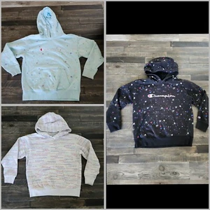 3 girls Champion Hoodies size Girls XLarge - Picture 1 of 13